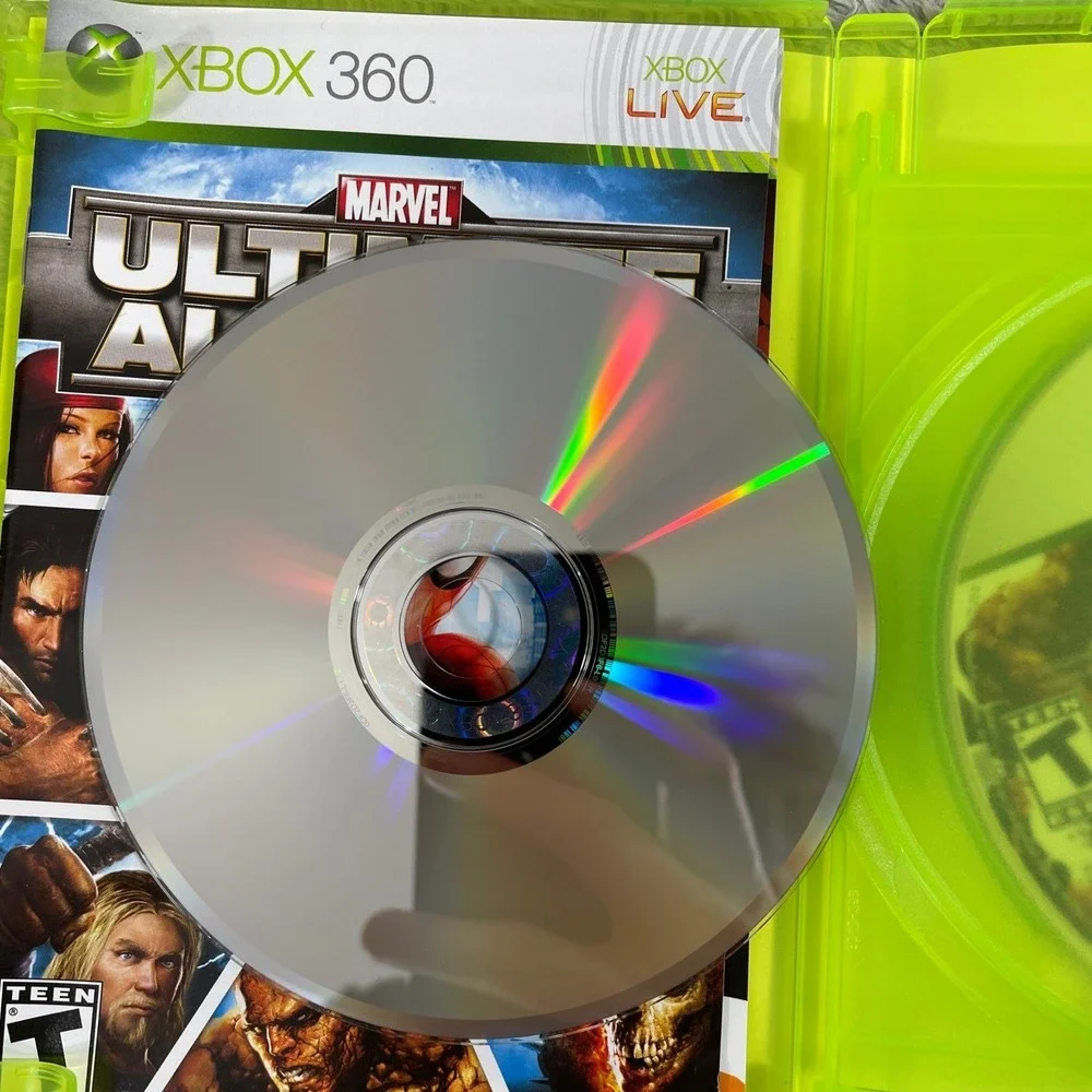 Marvel Ultimate Alliance Forza Motorsport 2 Xbox 360 Bundle Video Game Disc Set